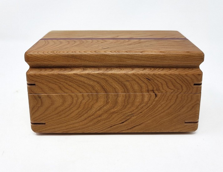 Rand Young, Cherry - Purple Heart Box
2022, wood