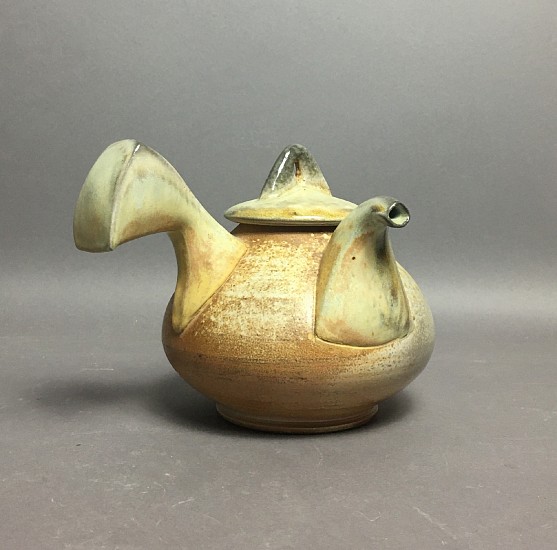 James Tingey, Yellow Square Handle Teapot (lefty)
2017, porcelain