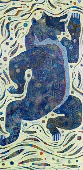 Shelle Lindholm, Fishing Bear
2020, acrylic on panel
