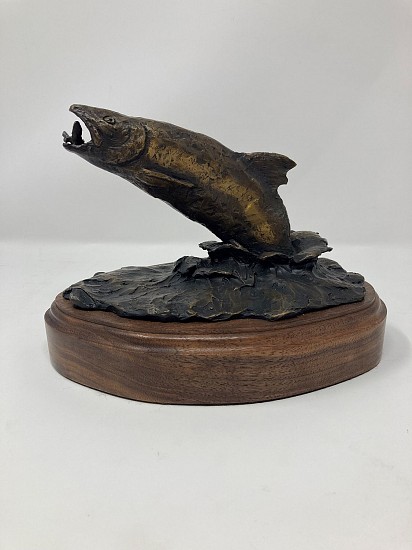 Raymond Morgan, Trout Rising
bronze