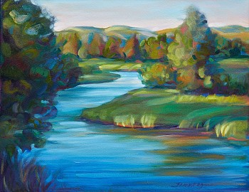 lamo 0073 mission creek draws me deeper 14x18in oil on board 300 ppi 5in