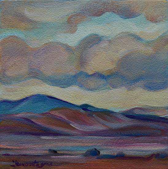 Louise Lamontagne, Looking NW Study 4
2022, oil
