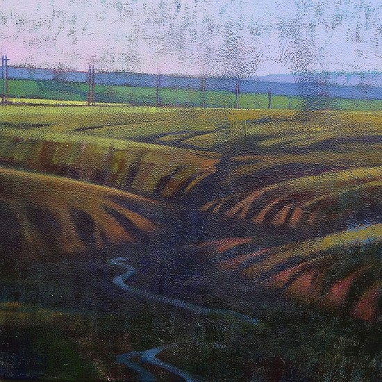 Kathy Gale, The Coulee
2023, acrylic