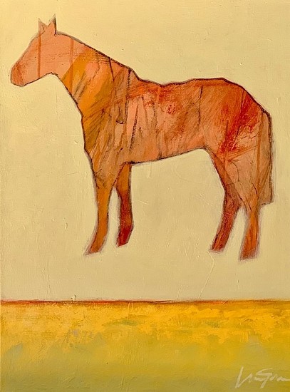 Lance Green, HORSE FOR SUSAN
2020, acrylic on canvas