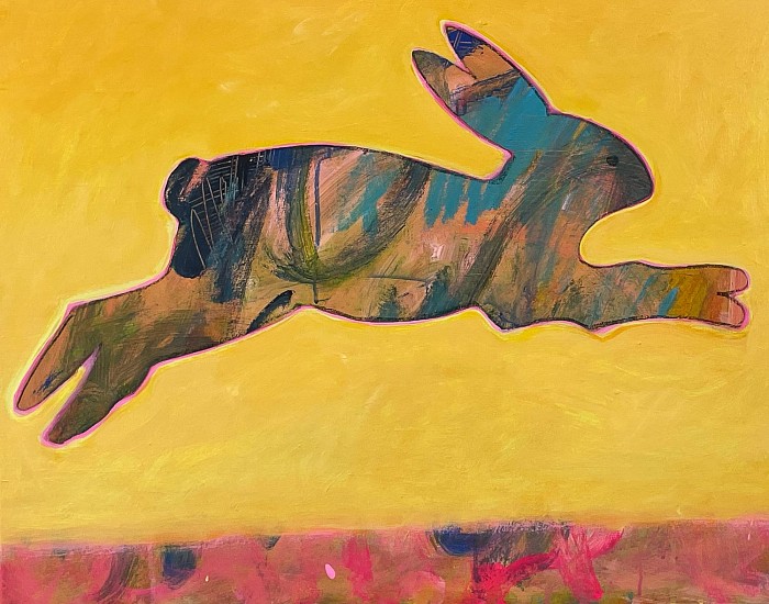 Lance Green, Run, Rabbit Run
2023, acrylic/canvas