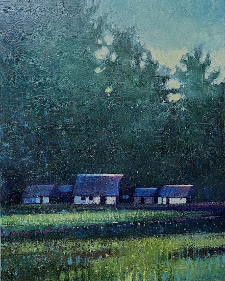 Kathy Gale, Sunrise on the Farm
2023, acrylic