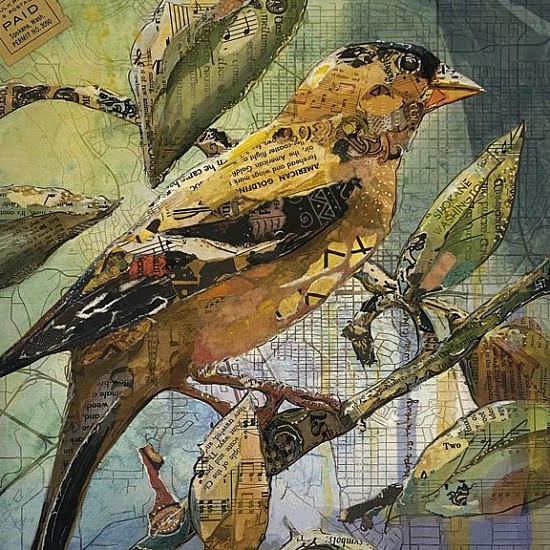 Jacquie Masterson, The Goldfinch Print
2023, archival print on metallic paper
