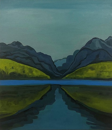Sheila Miles, Glacier Lake
2023, oil