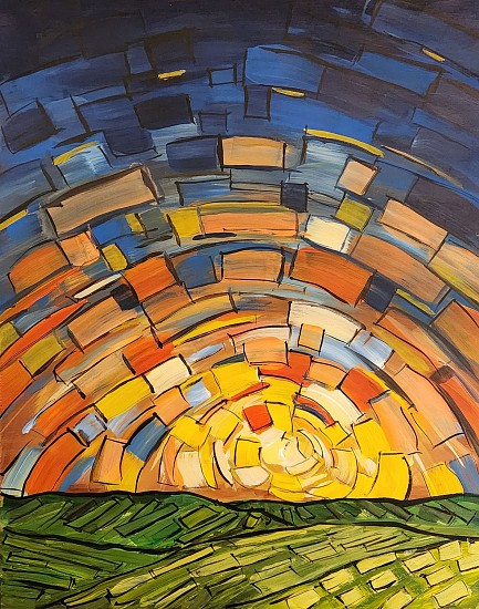 Joel Stehr, Morning Takes Shape
2023, acrylic