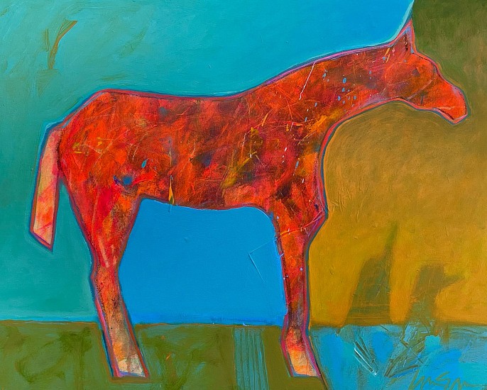 Lance Green, Dream Horse
2023, acrylic/canvas