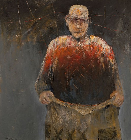 Mel McCuddin, Man Half in the Bag
2012, oil on canvas