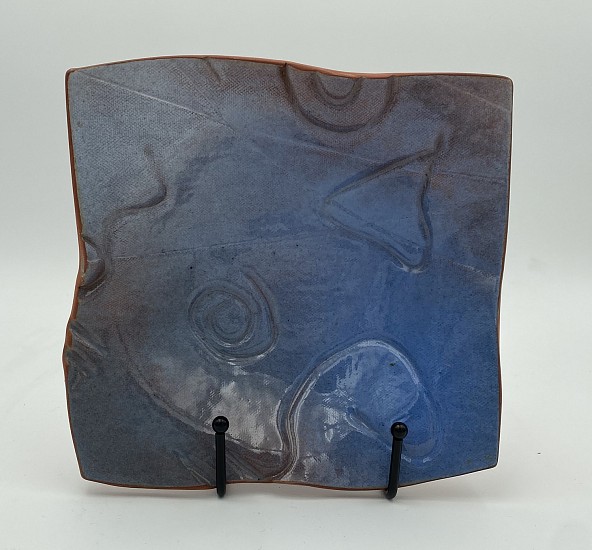 David Hutchens, Small Square Blue 2
2001, ceramic