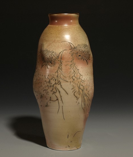 Frank Boyden, Owl Vase
2004, porcelain