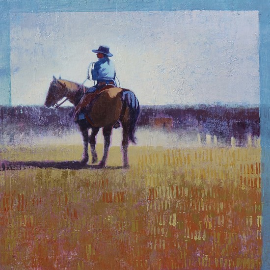 Kathy Gale, Cowgirl Up
2024, mixed media