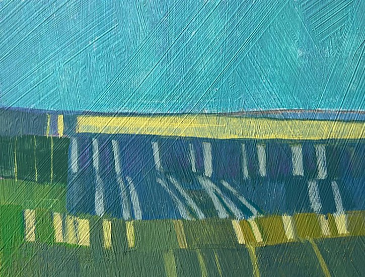 Kathy Gale, Fieldwork, Study
2022, gouache on board