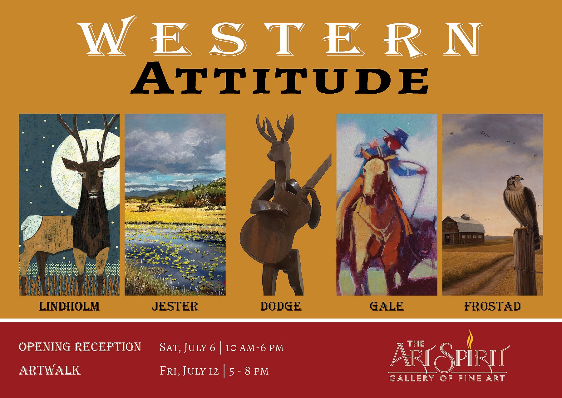 7 24 Western Attitude postcard