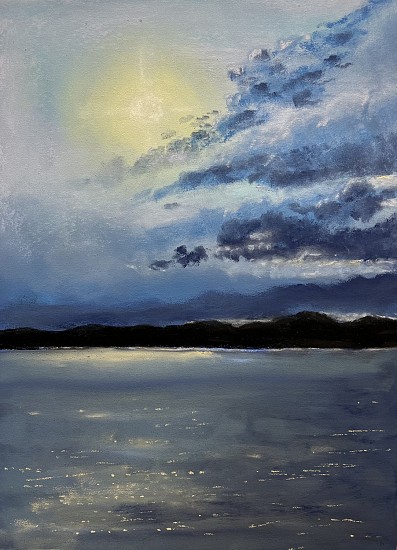 Kevin Jester, Lake CDA Sunset
2023, pastel