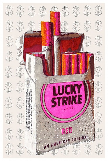 Helen Parsons, Candy Cigarettes -Lucky Strike
2022, print