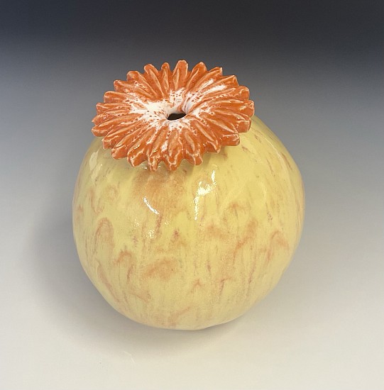 Mary Frances Dondelinger, Poppy Seed Pod Vase 2
2024, stoneware