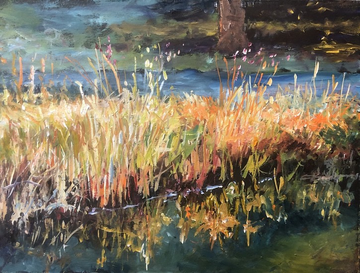 LR Montgomery, The New Pond
2024, oil on panel