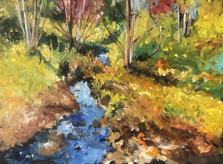 LR Montgomery, Hidden Stream<br />
2024, oil on panel