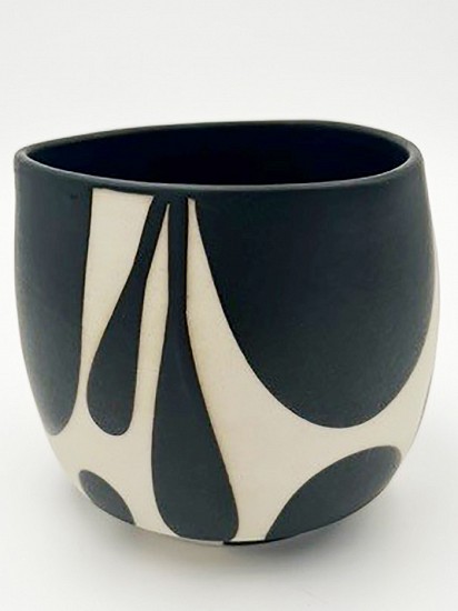 Sam Scott, B/W Triangle Bowl
2024, ceramic