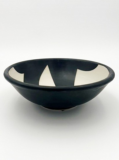 Sam Scott, B/W Soup Bowl
2024, ceramic