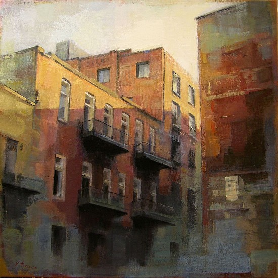 Victoria Brace, Railroad Alley
2014, oil on canvas