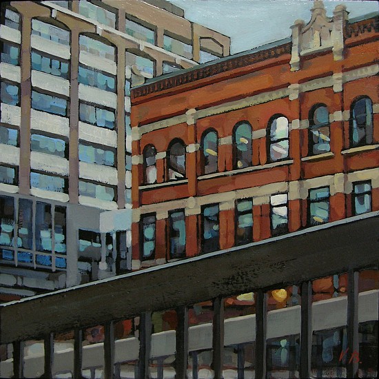 Victoria Brace, Bennet Block IV
2024, oil on panel