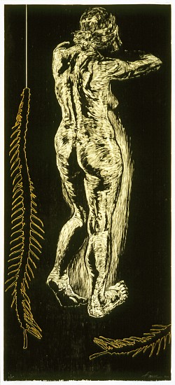 Mary Farrell, Skin and Bones 4
wood cut