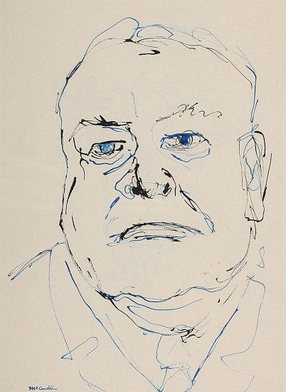 Mel McCuddin, The Lobbyist
1970, ink