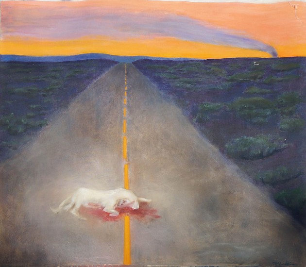 Mel McCuddin, The Wind
1976, oil on canvas