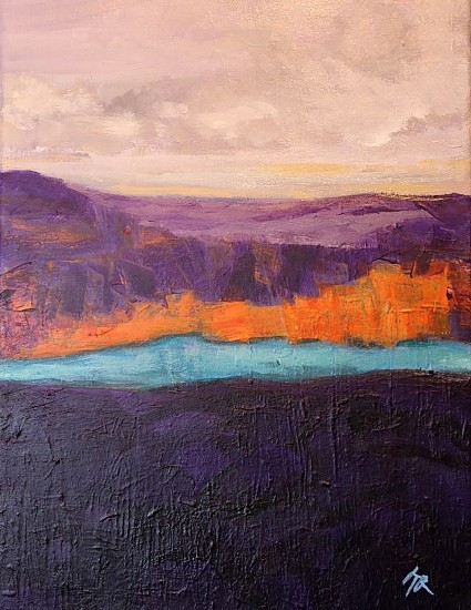 Teresa Rancourt, The Gorge
2023, acrylic on linen