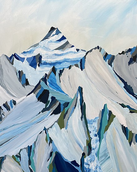 Ryan Molenkamp, Ridgeline 44
2022, acrylic on panel