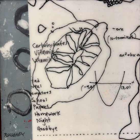 Pamela Caughey, Vitamin C
2023, encaustic