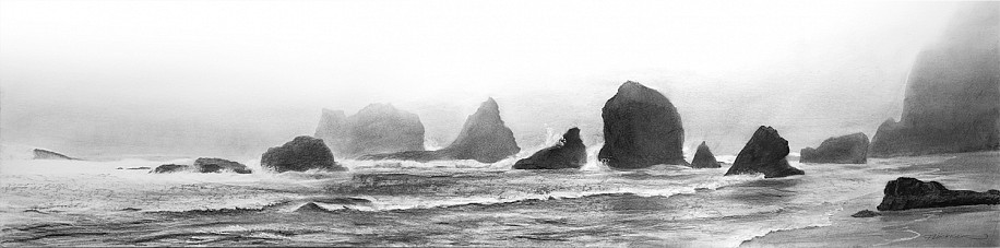 Doug Fluckiger, Coast of Dragons
2024, graphite