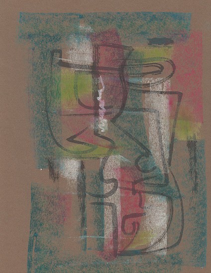 Ernest Lothar, Untitled
pastel on construction paper