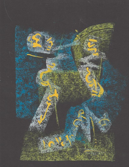 Ernest Lothar, Untitled
pastel on construction paper