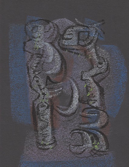 Ernest Lothar, Untitled
pastel on construction paper