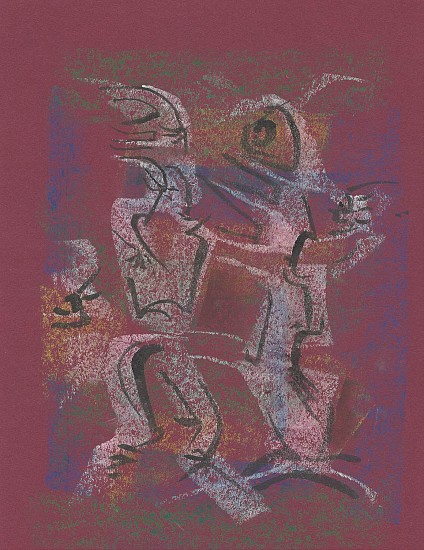 Ernest Lothar, Untitled
pastel on construction paper