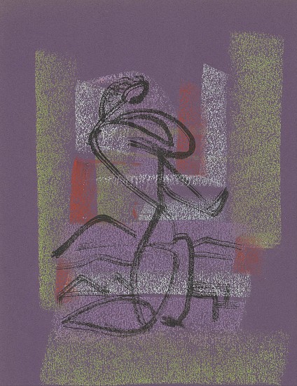 Ernest Lothar, Untitled
pastel on construction paper