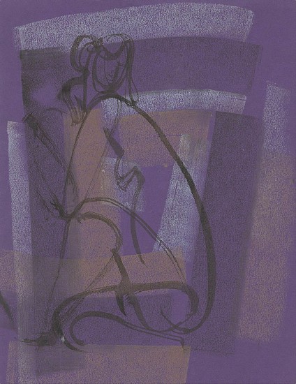 Ernest Lothar, Untitled
pastel on construction paper