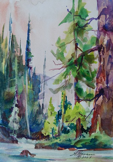 Wes Hanson, Selway in September
2024, watercolor