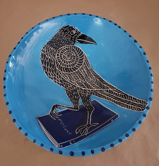 Betsey Hurd, Large Blue Raven
2024, ceramic