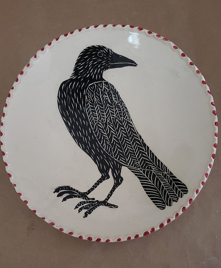 Betsey Hurd, Raven medium bowl
2024, ceramic