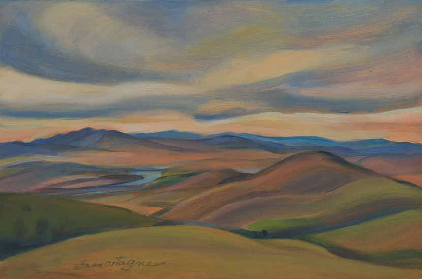 Louise Lamontagne, The Range-River Overview
2024, oil