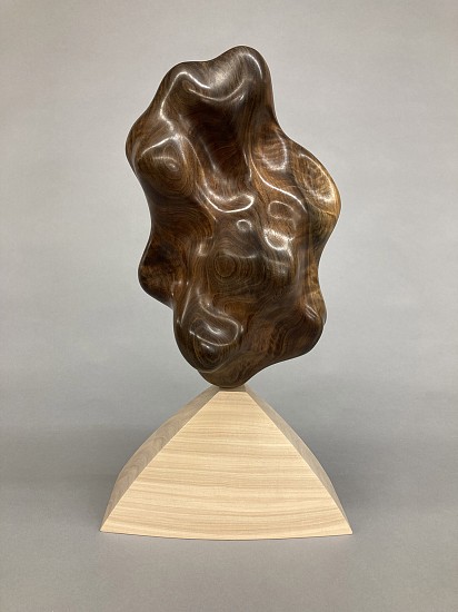 Ben Carpenter, Space Liquid
2024, Walnut wood