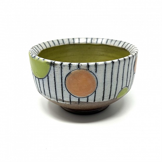 Kate Fisher, Small Striped Bowl
2024, ceramic