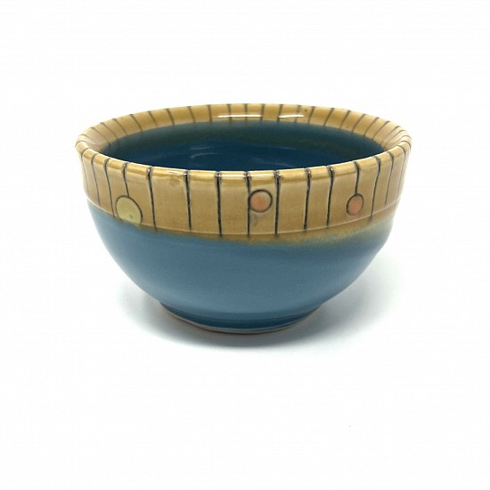 Kate Fisher, Small Striped Bowl
2024, ceramic