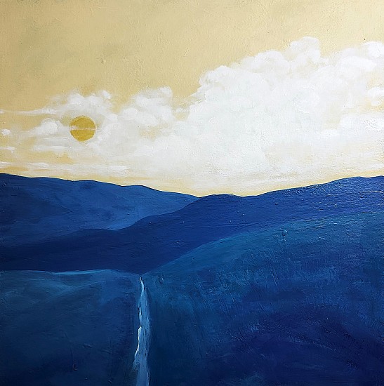 Teresa Rancourt, The Whisper Of The Moon
2024, acrylic on canvas